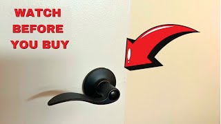 Schlage F40 ACC 716 Accent Door Lever, Bed & Bath Privacy Lock, Aged Bronze