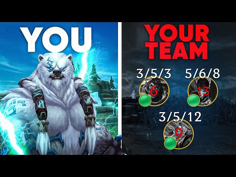 How To Solo Carry As Volibear Jungle ⚡