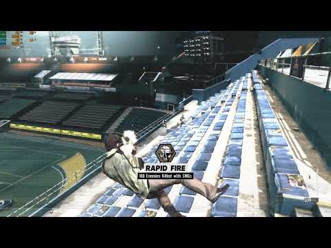 Max Payne 3 - Highest jump from the top of the stadium stairs