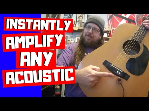 Dean Markley 3000 Artist Transducer Acoustic Guitar Microphone USA image 7