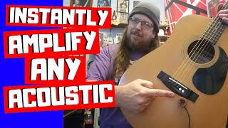 Video thumbnail for Dean Markley Acoustic Transducer Pickup Demo by Greg Talks Guitars