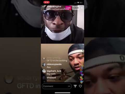 Method Man on IG Live With PXWER