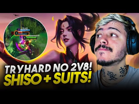 SHISO + SUITS TRY HARD PRA CARREGAR... WILD RIFT