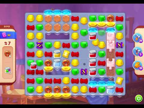 HomeScapes Level 8048 no boosters (18 moves)