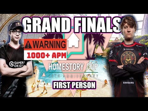 Homestory Cup 20 Finals! Serral (Zerg) vs Reynor (Zerg) - First Person POV!