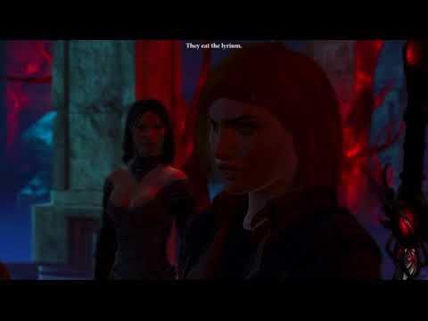 Dragon Age 2 - Rogue Hawke punches Profane
