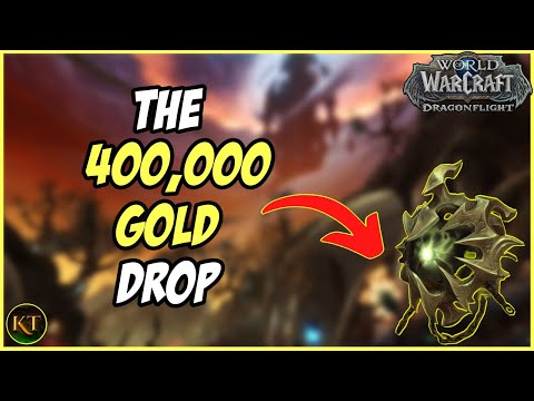 How To Make Tons Of Gold In World Of Warcraft ! 400k Gold per Drop!