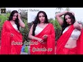 Saree Sundori Episode 30 Tanvi Priyanka Red Chiffon Saree Bong Curvy Danger Fashion 2024