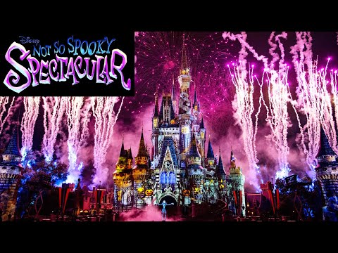 Disney's Not So Spooky Spectacular Fireworks Show at Mickey's Not So Scary Halloween Party 2022