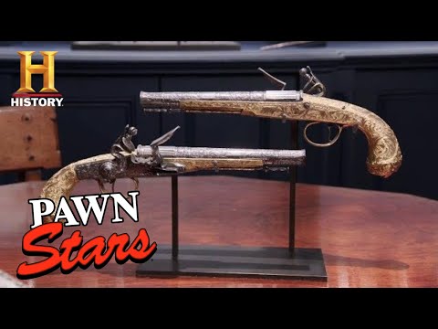 Pawn Stars: BIG MONEY FOR RARE SCOTTISH PISTOLS (Season 17) | History
