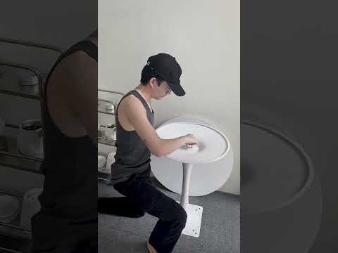 Tulip Round Table Assembly | #roomdecor #furnitureassembly