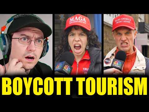 MAGA Voters FURIOUS As Europe & Canada Boycott U.S. Tourism