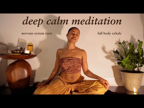 A guided meditation to calm your mind & nervous system