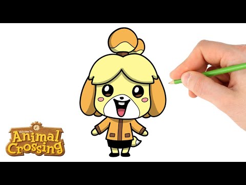 Comment dessiner Marie Animal Crossing