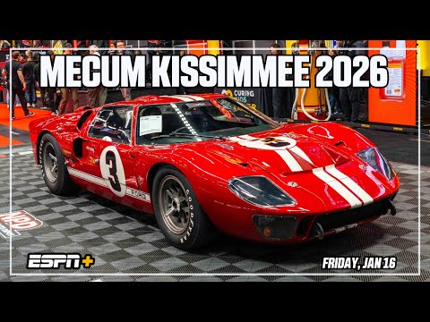 Mecum Kissimmee 2026 Full Broadcast: Friday, Jan. 16