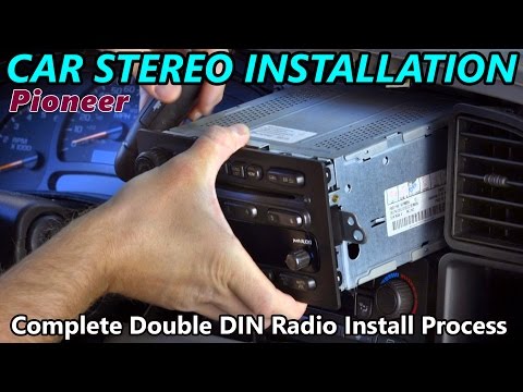 Full Double DIN Car Stereo Installation -  Retain Steering Wheel Control, Onstar