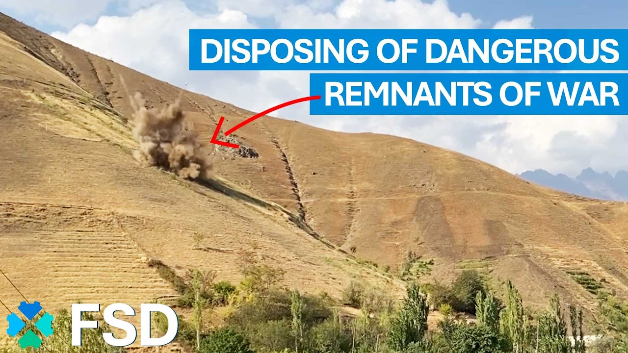 Controlled demolitions: the next step after deminers find remnants of war