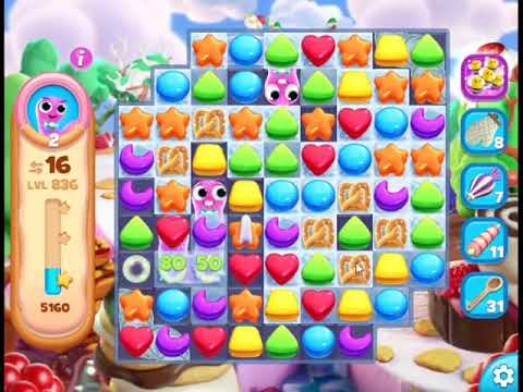 Cookie Jam Blast Level 836 - NO BOOSTERS 🍪 | SKILLGAMING ✔️