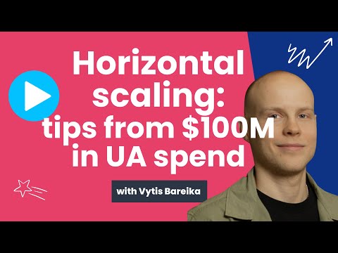 Podcast 11 Horizontal scaling: tips from $100M in UA spend