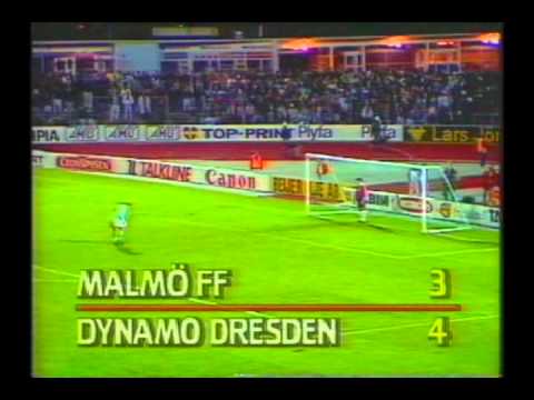1990 November 7 Malmo Sweden 1 Dynamo Dresden East Germany 1 Champions Cup