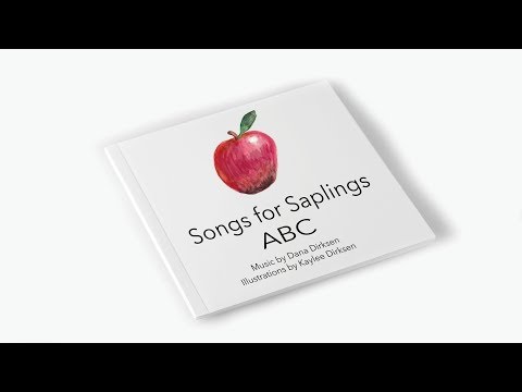 Songs for Saplings ABC Lyric Book Video by Dana Dirksen - YouTube
