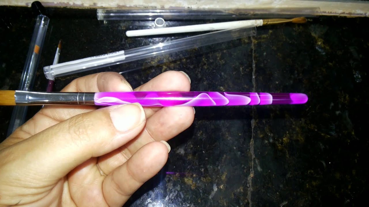 Pincel para alongamento de porcelana