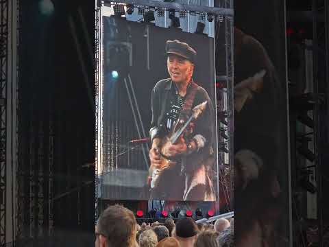 Nils Lofgren "Because the night" solo Bruce Springsteen Oslo 30/6-2023