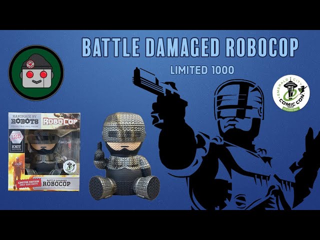 Vídeo relacionado con Handmade by Robots Bensussen Deutch - Robocop HMBR 5 Figura de Vinilo (Red)