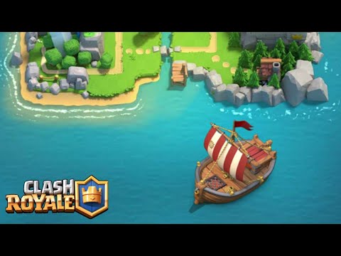 ATUALIZOU! NOVA ILHA E O BARCO NO CLASH ROYALE ! - CLASH NEWS