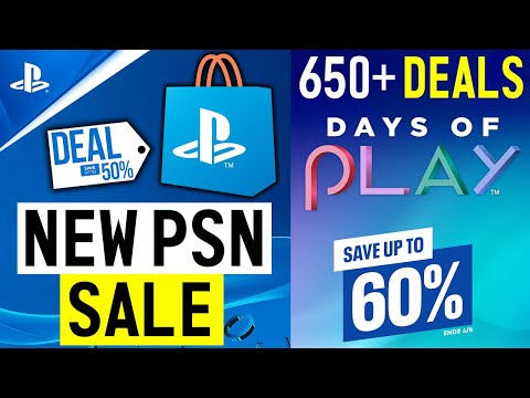 AWESOME NEW PSN DAYS OF PLAY SALE Live Now! 650+ Great PS4/PS5 Deals to Buy (New PlayStation DEALS)
