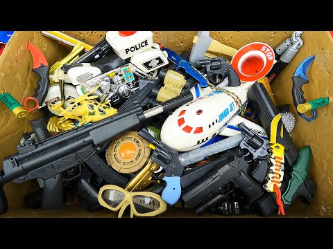 Guns Box by Crashed Cargo Plane - Black Arisofts & Toy Guns Box - BB Colt/ SigSauer/ Greande/Compass