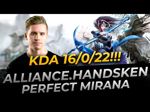 Alliance.Handsken Roaming Mirana | Full Gameplay Dota 2 Replay