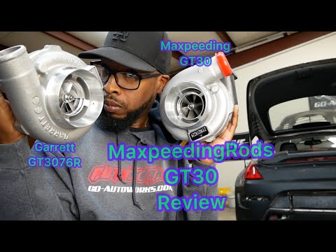 Unboxing Maxpeeding GT30 Review side by side Garrett GT3076R