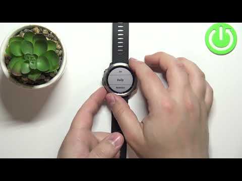 How to Set Up Alarm Clock on GARMIN Forerunner 645 - Add Alarm Clock