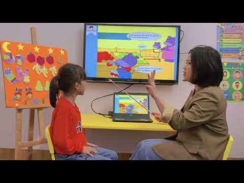 Kinder 1A3 - teste chuyện George vai às compras- Kitty Nhã An