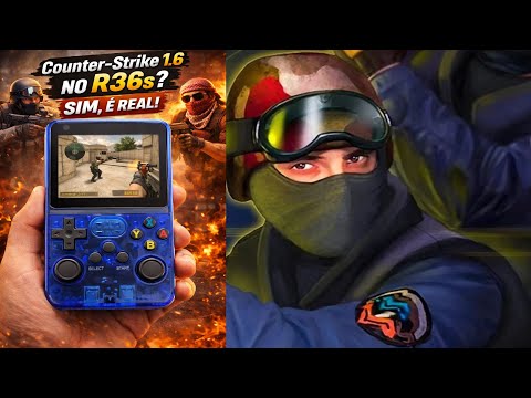 Counter-Strike 1.6 on R36s? Yes, it's real!