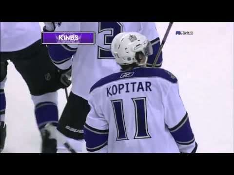 Anze Kopitar saucers, Dustin Brown finishes 12/27/10