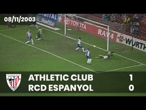 ⚽️ [Liga 03/04] J11 I Athletic Club 1 - RCD Espanyol 0 I LABURPENA