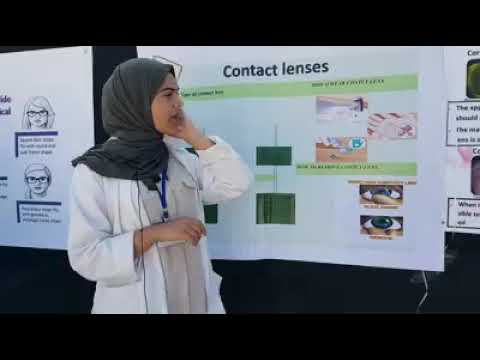 استخدام العدسات اللاصقة لعلاج الاخطاء الانكسارية