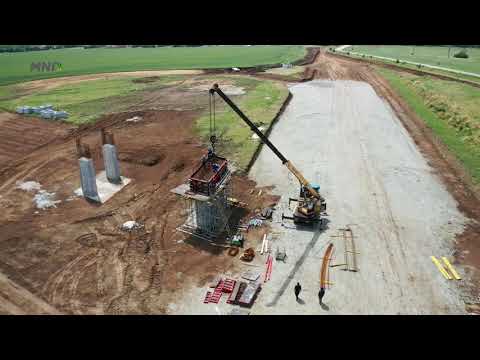 Drumul Expres Craiova Pitesti DX12 Tronson1 Tirrena Craiova Centura De Nord DN65F Ghercesti 25052021