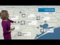 Houstons Weather Forecast for January 27, 2014.
