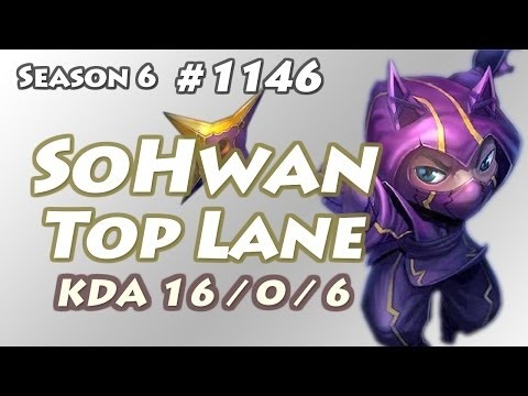 Jin Air SoHwan - Kennen vs Ekko - VFK Robo, KR LOL Master 340LP