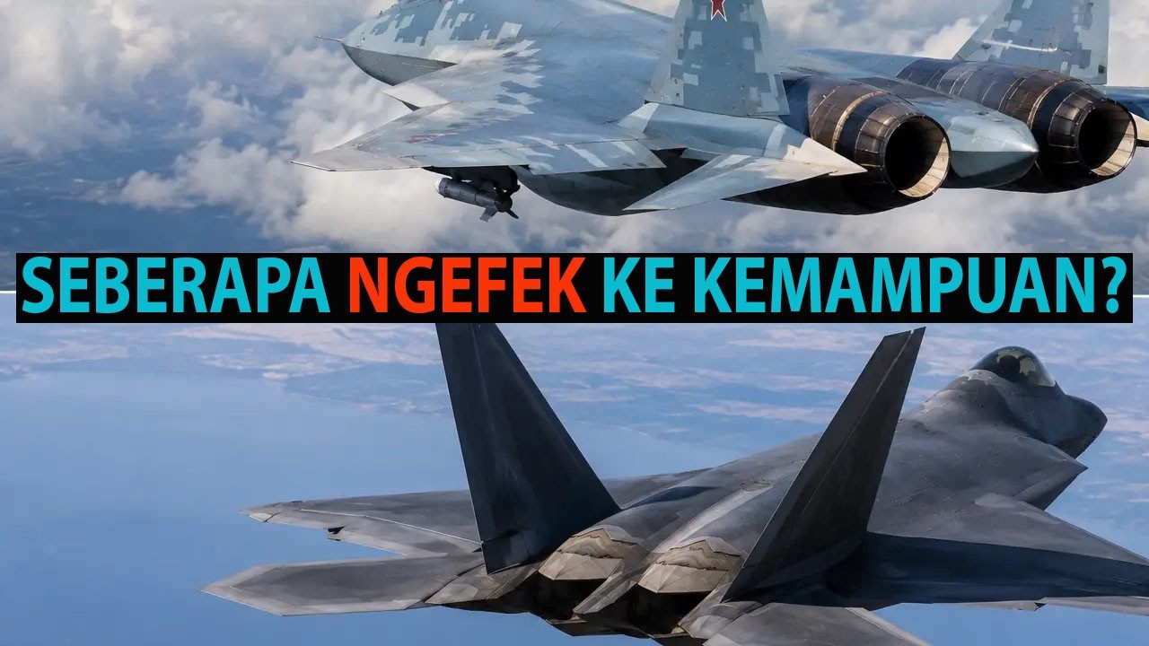 Kenapa Knalpot Raptor Kotak dan Su-57 Bulat?