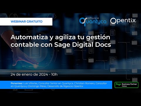 Automatiza y agiliza tu gesti�n contable con Sage Digital Docs