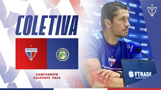 🎙 COLETIVA COM THIAGO CARPINI | FORTALEZA 4X0 QUIXADÁ | CEARENSE 2026