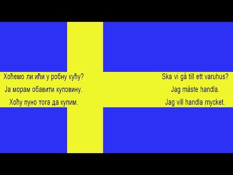 Svedski jezik - U robnoj kuci - lekcija 52