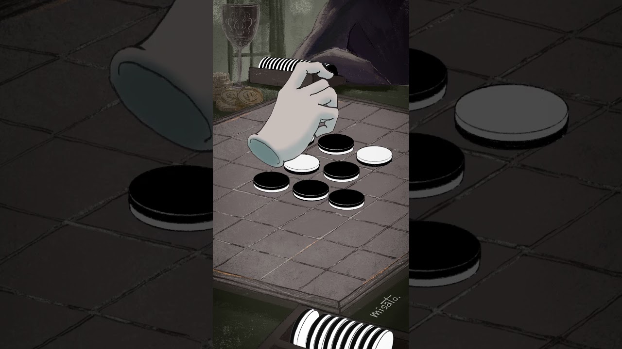 Reversi⚫︎⚪︎オセロ#animation #halloween #illustration