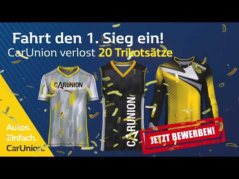 Fahrt den 1. Sieg ein! - CarUnion Trikotaktion 2023