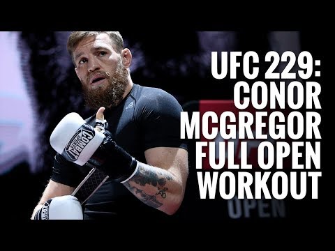 UFC 229: Conor McGregor Full Open Workout