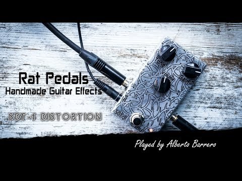 Rat Pedals SDT-1 Distortion - Demo by Alberto Barrero